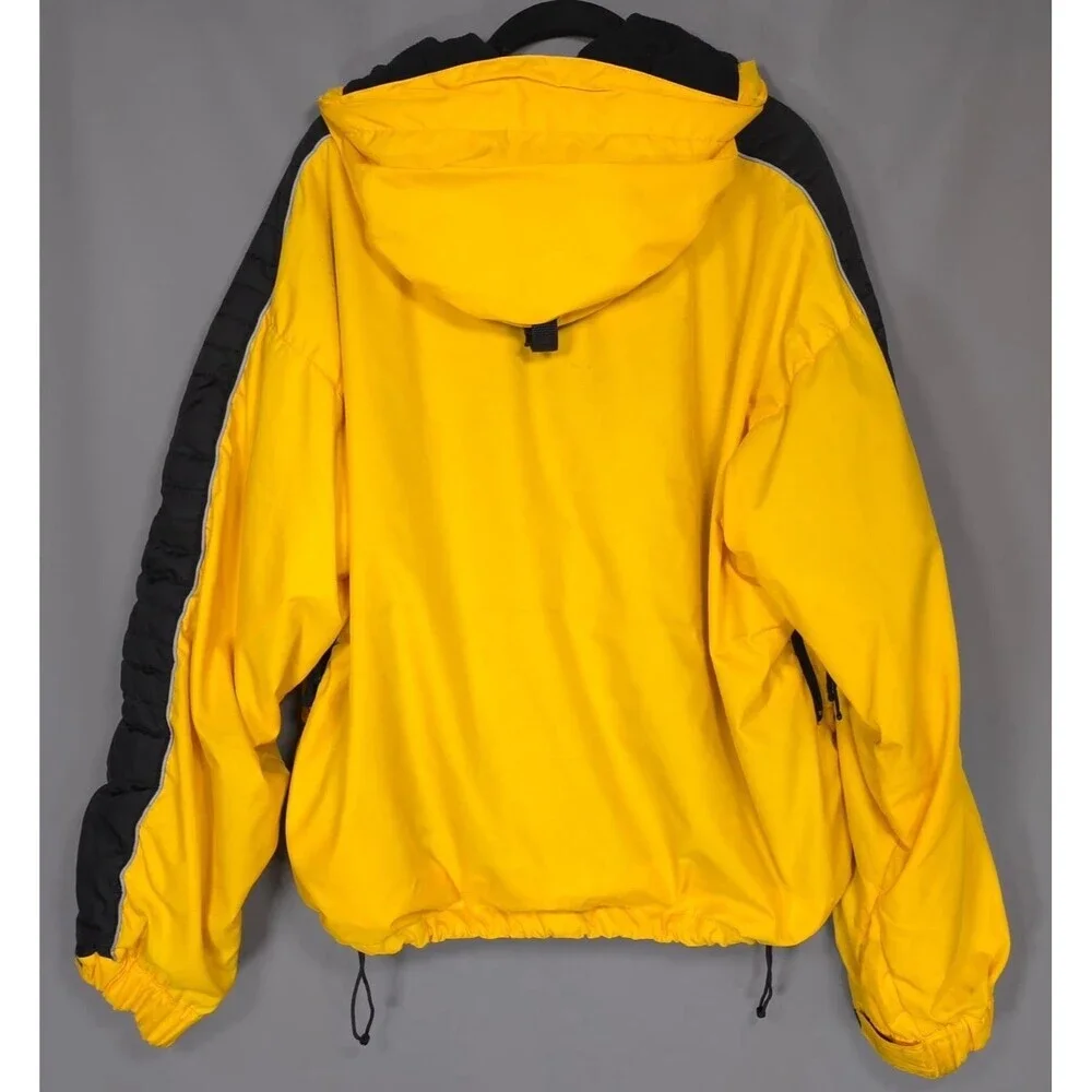 Vintage 1990s POLO SPORT‎ RALPH LAUREN Size L Fleece Lined Nylon Hooded Jacket